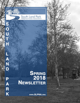 2018 SLPNA Newsletter