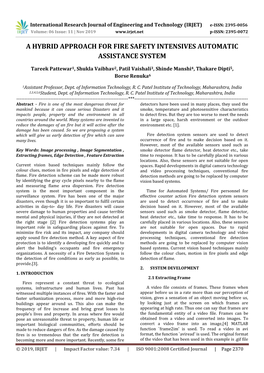 A Hybrid Approach for Fire Safety Intensives Automatic Assistance System