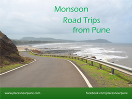 Monsoon Road Trips from Pune