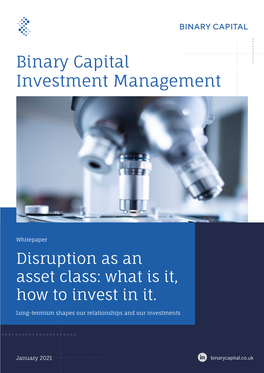 Binary Capital Investment Management