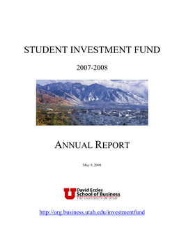 Student Investment Fund