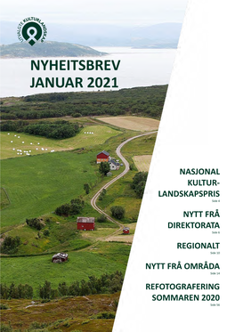 Nyheitsbrev Januar 2021