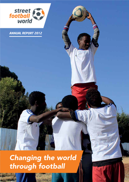 Streetfootballworld Annual Report 2012