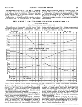 THE JANUARY 1934 COLD WAVE on MOUNT WASHINGTON, N.H. by SALVATOREPMLIUCA [Mount Washington Observatory, Gorham, N.H., Feh