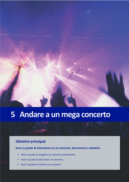 5 Andare a Un Mega Concerto