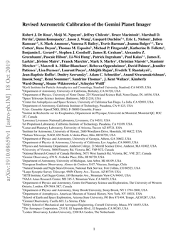 Revised Astrometric Calibration of the Gemini Planet Imager