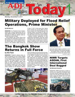 Military Deployed for Flood Relief Operations, Prime Minister