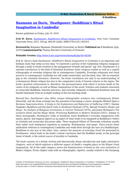 Baumann on Davis, 'Deathpower: Buddhism's Ritual Imagination in Cambodia'