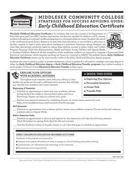 Early Childhood Education Certificate