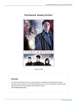 Download Ebook « Torchwood: Almost Perfect \\ JVA4JNNWA0IK