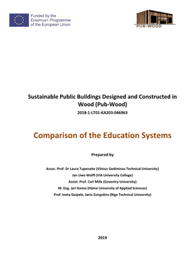 Comparison of the Education Systems