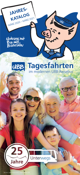 Tagesfahrten Im Modernen UBB-Reisebus