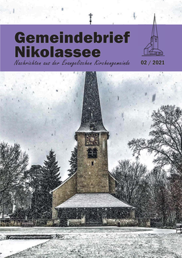 Gemeindebrief Nikolassee