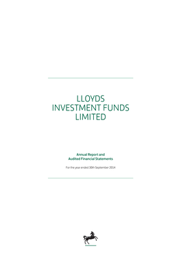 Lloyds Investment Funds Limited