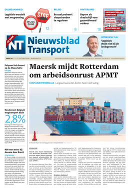 Maersk Mijdt Rotterdam Om Arbeidsonrust APMT