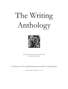 A Publication of the English Department and the Art Department