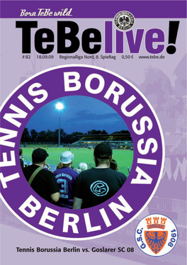 Tennis Borussia Berlin Vs. Goslarer SC 08