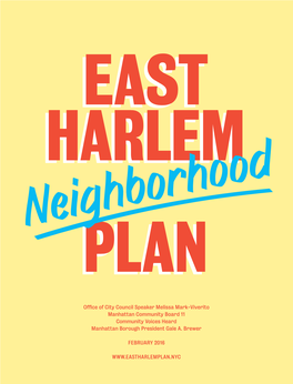 East Harlem in Conversation