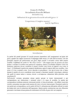 Riflessioni Sul Nobil Gioco-I.Pdf