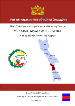 MON STATE, MAWLAMYINE DISTRICT Thanbyuzayat Township Report