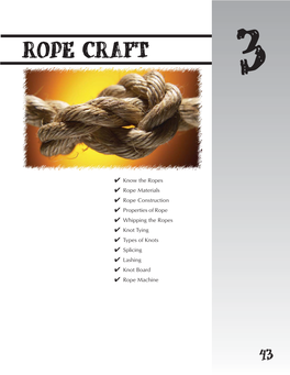 Rope Craft 3