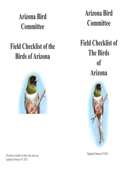 ABC Field Checklist