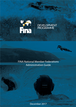 FINA National Member Federations Administration Guide