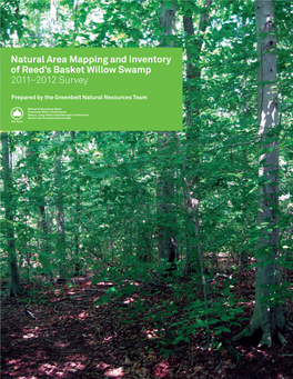 Natural Area Mapping and Inventory of Reed's Basket Willow Swamp