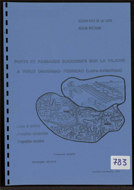 Rieux (56). Carte Communale. Rapport De Prospection Inventaire