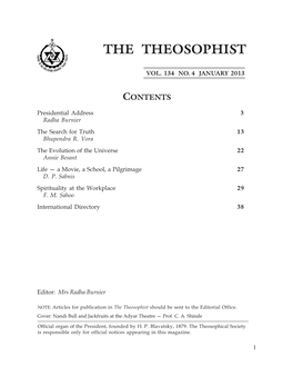 The Theosophist