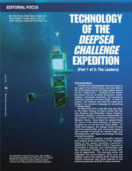 DEEPSEA CHALLENGE EXPEDITION (Part 1 of 2: the Landers)