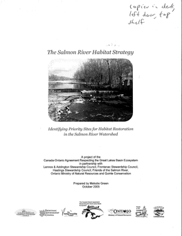The Salmon River Habitat Strategy