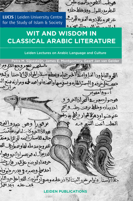 Wit and Wisdom in Classical Arabic Literature