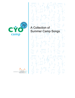 CYO Camp Songbook