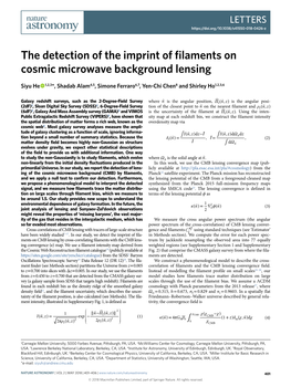 The Detection of the Imprint of Filaments on Cosmic Microwave Background Lensing