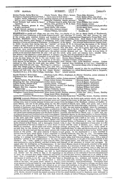 Kelly's Directory 1887