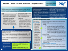 IFRS 9 Financial Instruments (Hedge Accounting Only)