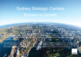 Urbis, 2016, Sydney Strategic Centres