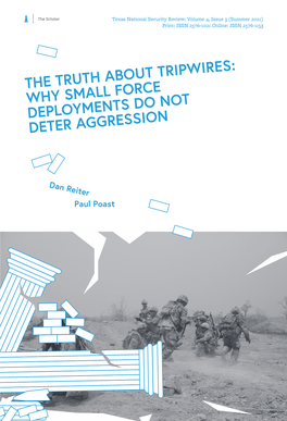 Why Small Force Deployments Do Not Deter Aggression