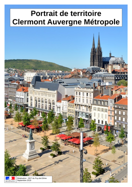 Portrait De Territoire Clermont Auvergne Métropole