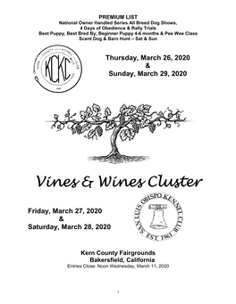 Vines & Wines Cluster