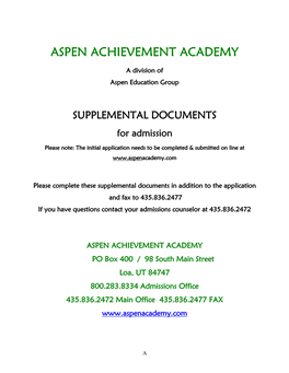 Aspen Education Group