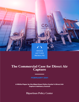 The Commercial Case for Direct Air Capture