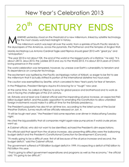 20 Century Ends