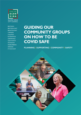 Guiding Our Community Groups on How to Be COVID Safe