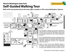 Self-Guided Tour of Historic Washington State Park