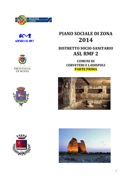 Piano Sociale Di Zona Anno 2014 Parte Prima Allegato Alla