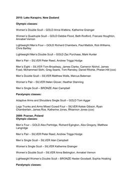 Women's Double Scull – GOLD Anna Watkins, Katherine Grainger Women's