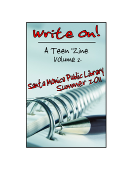 Write for Living –Shelby G