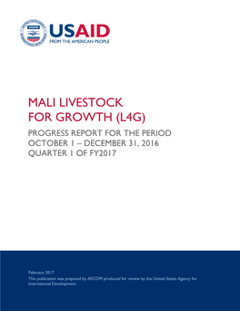 Mali Livestock for Growth (L4G) 1